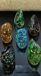 Cały 6pc Lampwork Glass Glass Murano Pierścień mody Murano Pierścień 1719 mm3701801