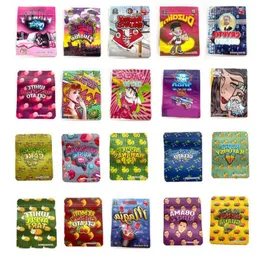 50 تصاميم حقيبة ظهر Boyz Stand Pouch 35 Cali Packs Packs Mylar Facs Packs Bags White Gusherz Bubblegum Gelato DFG HXBCR