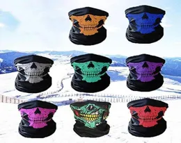 Crânio bandana ciclismo poeira proteger máscara outono inverno bandana cachecol pescoço máscara facial headwear ao ar livre ciclismo máscara acessórios7896810