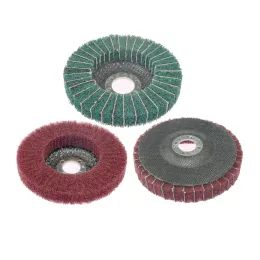 wholesale 10 pcs Pack Abrasive Polishing Wheels Non woven Flap Discs Angle Grinder Accessories ZZ