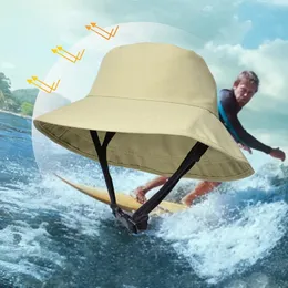 Летняя шляпа-ведро для мужчин и женщин, дышащая, водонепроницаемая, для серфинга, приморского солнца, быстросохнущая ветровка, пляжная кепка для верховой езды на открытом воздухе 240103