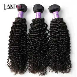 wefts 페루 곱슬 머리 머리 가공되지 않은 페루 꼬리 곱슬 머리 곱슬 머리 직조 3bundles lot 8a 등급 페루 제리 컬 헤어 확장 Nat