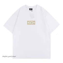 Kith camiseta designer t camisa dos homens camisetas verão casual manga curta de alta qualidade impressão t roupas dos homens tamanho dos eua s-xxl 999