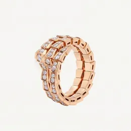 Luksusowy projektant pierścień diamentowy tytanowe stalowe pierścionki srebrne pierścienie dla damskiej biżuterii