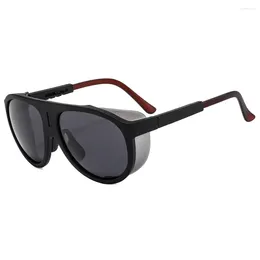 Sonnenbrille Mode Marke Motorrad Blockieren Frau Outdoor Sport Brille Mann Motorrad Winddicht Brillen Brille UV400