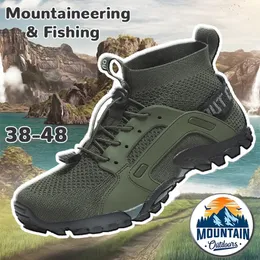 Outdoor Designer shoes Fashion Men Breathable Mens Mountaineering Shoe Aantiskid Hiking Shoes Wear Resistant Training sneaker trainers runners Casual