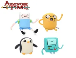 2543 cm Adventure Time Plüschtier Jake Pinguin Gunter Finn Beemo BMO Weiche Stofftierpuppen Partyzubehör Brinqudoes bebe LJ2005830790