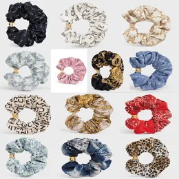 Faixa de cabelo Scrunchies Laços de cabelo Cetim de seda Scrunchy - Faixas elásticas de cabelo Suporte de rabo de cavalo Pacote de acessórios de cabelo neutros esfoliantes femininos