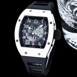 5A RichardMile Reloj RM010 Movimiento automático esqueletizado Reloj de pulsera de diseñador con descuento para hombres Relojes de mujer Fendave