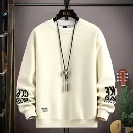 Spring and Autumn Men's Clothing Sweater Korean Fashion Harajuku O-neck Long sleeved Sweater Men's Leisure Street Clothing Hoodie Men's 240104