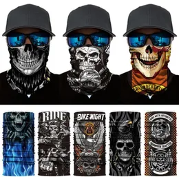 Bandanas kafatası joker bisiklet yüz maskesi erkekler sihirli eşarp dikişsiz bandana tutkunları motosiklet tüpü kalkan balaclava kafa bandı boyun gait5305973