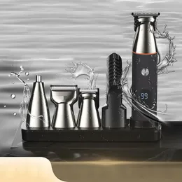 Shavers Professional Clipsless 12 In Electric Clippers Hair Trimmer Grooming Nose Shaver 세트 헤어 트리머 남성용 헤어 트리머