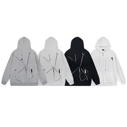Marka kazak hoodies yüksek stgu hoodie tasarımcı dünya stuiisi tur yuvarlak çift boyun moda gevşek güzel yüksek kaliteli sevgililer