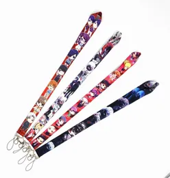 Small whole Tokyo Ghoul Lanyard for Mobile Phone ID Card Holder Keychain Diy Accessories Keychain7000698