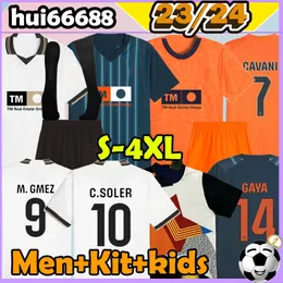 23/24 Soccer Jerseys Camisetas de Futbol G.Paulista Hugo 2023 2024 G. Cavani M. Gomez C.Soler Rodrigo Guedes Gaya Gameiro Cheryshev Valencias Men Kids Kit Football Shirts