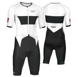 Uppsättningar Cycling Jersey Set Trimtex trisuit True Grit Men s Cadex Triathlon Jumpsuit Summer Skinsuit Swimming Running Competition Apparel Apparel