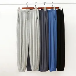 Nachtkleding voor heren Modale broeken Losse casual pyjamabroek Lente Herfst Homewear Zachte mannelijke pantalones Slaapbroeken