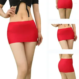 Skirts Elasticity One-step Skirt Women Summer High Waist Tight Sexy Short Girl Hip Dress Night Club Slim Fashion Mini