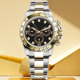 Menwatch AAA 자동 시계 디자이너 시계 Montre 41mm 접힌 버클 버클 하드 플렉스 방수 방수 스톱워치 Dhgates 선물 Moissanite Watch