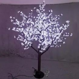 Dekoracje bezpłatne statek 5 stóp 1,5 m wysokości LED LED Tree Drzewo na zewnątrz ślub świąteczny Świąteczny wystrój 480 White/czerwony/różowy/niebieski/żółty/gr