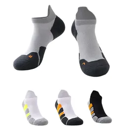 5 pairs Men's Sports Socks Running Quick Dry Non Slip Sweat Absorption Short Tube Outdoor Towel Bottom Low Boat Womens 240103