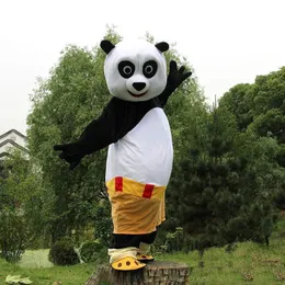 Costumes 2017 Vente directe d'usine Kung Fu Panda PO Costume de mascotte fait à la main personnage de dessin animé taille adulte livraison gratuite