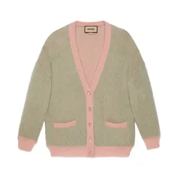 Cardigan dupla face verde claro rosa ms0289 240103