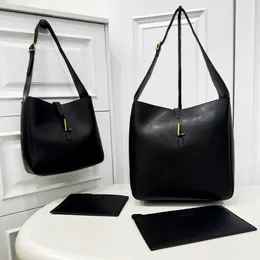 Women Luxury 7A Armpit Bag Designer Shoulder Leather hobo Handbag Casual Shopper tote bag designer with Frosted Gold Buckle High Quality