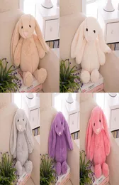 Manufacturers whole 5color 30cm Easter longeared rabbit plush toys Easter eggs dolls children039s rabbit gifts6272696