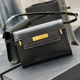 hoge kwaliteit Tassen Franse stoktas Manhattan tas Modeontwerper schouder Y S luxe handtas Leren dames y messenger Zwarte portemonnee MANHATTAN crossbody luxe