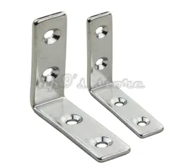 8 PZ 6 Fori 4 Fori Marine Barca In Acciaio Inox Angolo Brace Giunto Strutturale Ad Angolo Retto Staffa Cerniera 4494551