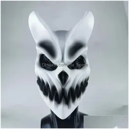 Maschere per feste Macellazione per prevalere Alex Terribile S Prop Halloween Cosplay Child Of Darkness Mask7301875 Drop Delivery Home Garden Fest Dhbr6