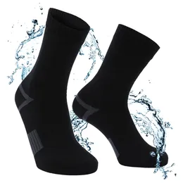 Mens Waterproof Hiking Socks Breathable Moisture Wicking Outdoor Athletic Wading Trail Running Skiing Warm Winter 240103