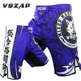 VSZAP Competição de habilidades de luta abrangente Treinamento Jujutsu Gym executando MMA Muay Thai Quick Dry Judô calça respirável de verão