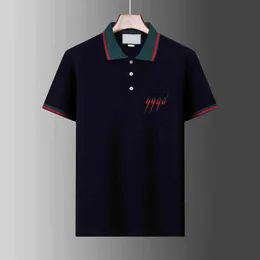 Polos Herren Poloshirt Designer Mann Mode Pferd T-Shirts Casual Männer Golf Sommer Polos Shirt Stickerei High Street Trend Top T-Shirt Asiatische Größe 2024