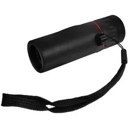 Telescope Mini Pocket 10x25 Monocular Adaming Focus النطاق السياحة البصري (أسود)