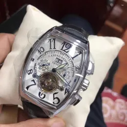 Zegarek na rękę Top Man Man's Watch FM Tourbillon Automatyczni mechaniczni mężczyźni 30m Wodoodporny samodzielnie męski nadgarstek moda frank-mu