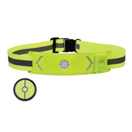 Lights 2019 Outdoor Night Cycling Safety Reflective Waist Belt Sports Light Flashing Waistband Bicycle Jogging Running Skating Waist Band