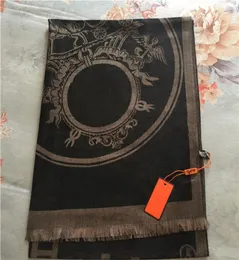 Ny Scarf Fashion Classic Soft Cotton Yarndyed Scarf Famous Designer Scarf Längd 18070cm Shawl5979049