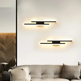 Duvar lambası Sconce Aydınlatma İç Mekan Led Armatürler Modern Lambalar Oturma Odası Yatak Odası Başucu Nordic Yaratıcı Merdiven Koridor