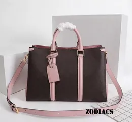 Borse a tracolla aperte di alta qualità Soufflot BB MM Designer Moda Donna Borse a tracolla Borsa in vera pelle Borsa di lusso Borsa da viaggio M44815 M44817 E48D #