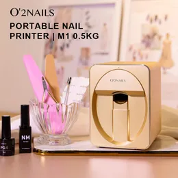 Principal de unhas Impressora de unhas Impressora de unhas comerciais O'2Nails Digital Mobile Nail Art Printer