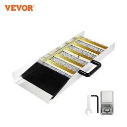 디지털 포켓 스케일이 포함 된 Vevor 알루미늄 합금 슬라이스 상자 24303650 휴대용 매뉴얼 금 보석 패닝 전망 도구 240122