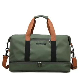 Borsa da viaggio Borsa da uomo Oxford Borsa da viaggio impermeabile Boston Borsa da viaggio multifunzionale a secco e bagnato Borsa da palestra sportiva da uomo 240125