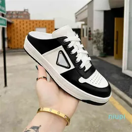 Well-known designed retro sports shoes casual semi-slippers of the same fashion trend to wear