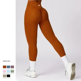 lle schnell trocknende, enge Yogahose für Damen mit mattem Schweiß, Taillenlifting, Fitnesshose mit hoher Taille für externes Laufen und Sport