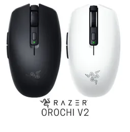 Razer Orochi V2 Bluetooth Wireless Game Mouse 2 Modes اللاسلكي الأوساط اللاسلكية الفئران المستشعر المستشعر المرسلي مع حزمة البيع بالتجزئة جديدة
