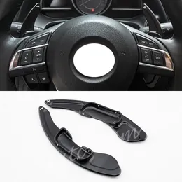 Accessories 2X Car Gear DSG Steering Wheel Shift Paddle Extension Fit For Mazda 3 6 CX3 CX4 CX5 MX5 Shifter Lever Cover Accessories