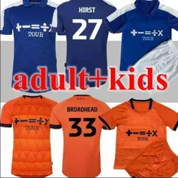 2023 2024 IPSWICH TOWN SOCCER Jerseys Zestawy Męskie Dzieci Burns Hirst 27 Burns 7 Broadhead 33 Luongo 25 Ball 12 Chaplin 10 23 24 Home Away Jersey Football Shirts