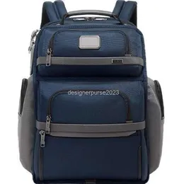 Navy TUMIIS Pack Handbag Back Grey Mens Bookbag Luxury Books 2603578 Designer Bags Alpha3 Series Blue Contrast Backpack Men's Fashion Computer Bag 3vhp